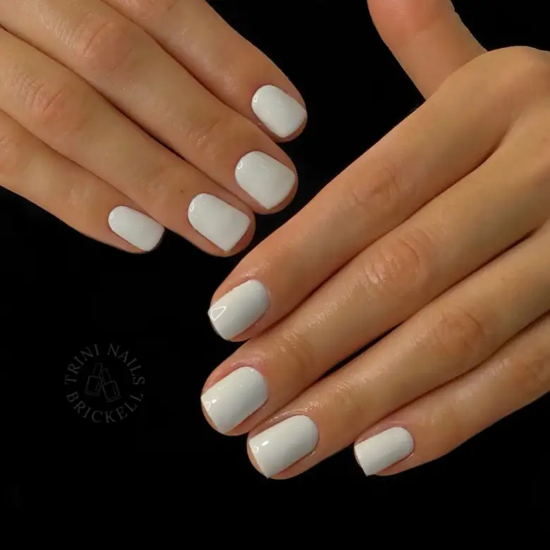 Gel manicure at Trini Salon & Spa, Brickell