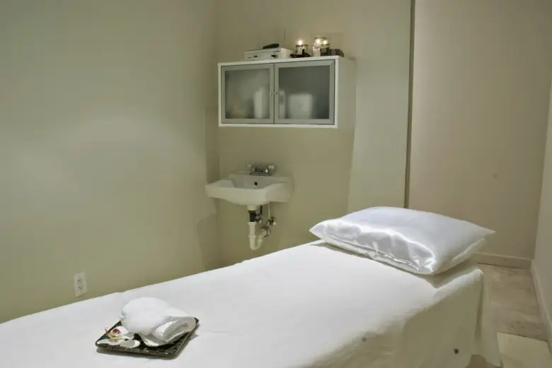The treatment room at Trini Salon & Spa, Brickell